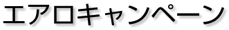 エアロキャンペーン