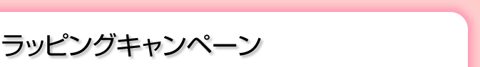 ラッピングキャンペーン